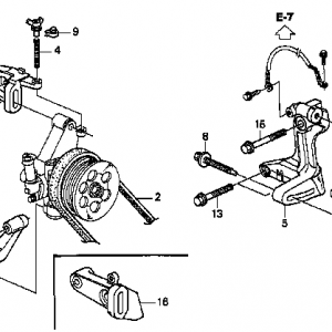 Honda Civic EK9 WASHER 23X8.3X3.2 (90430-657-000)