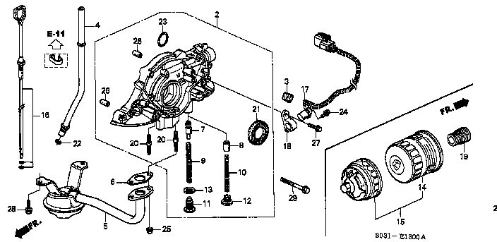 Honda Civic EK9 BRACKET , SENSOR (DENSO) (37502-P2J-J01)
