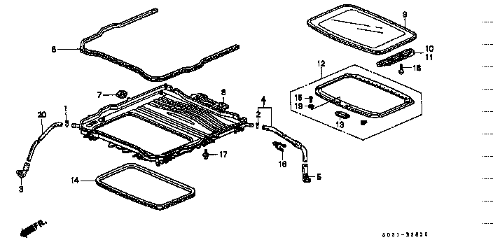 Honda Civic EK9 WASHER, PLAIN 5MM (94103-057-00)