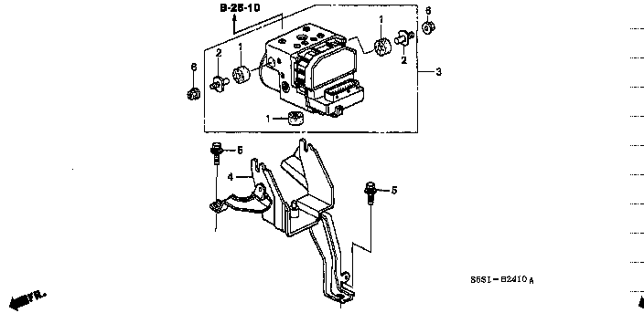 Honda Civic EP3 BOLT WASHER 6X16 (93403-060-1608)