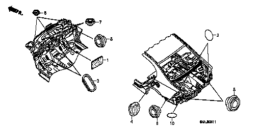 Honda Civic FD2 PLUG, BLIND 7MM (95550-070-00)