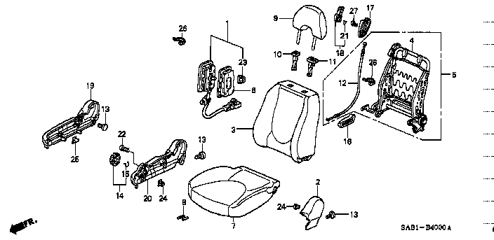Honda Fit GD3 BAND, OIL HOSE (90656-PB1-003)
