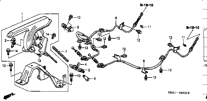 Honda Integra DC5 PIN, EQUALISER (47365-538-000)