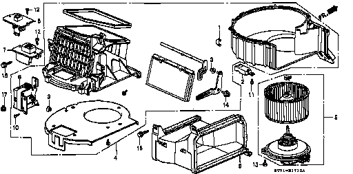 Honda Integra DC2 SCREW, TAPPING 4X16 (90123-SR3-003)