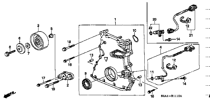 Honda S2000 AP1 CASE ASSY., CHAIN (11410-PCX-000)