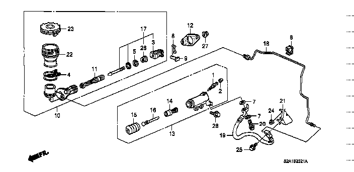 Honda S2000 AP1 YOKE COMP. (NISSIN) (46151-SA5-003)