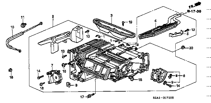 Honda S2000 AP1 MOTOR ASSY., MODE (79140-S2A-003)