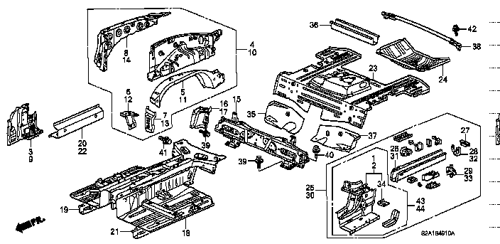 Honda S2000 AP1 BOLT WASHER 8X20 (93404-080-2008)