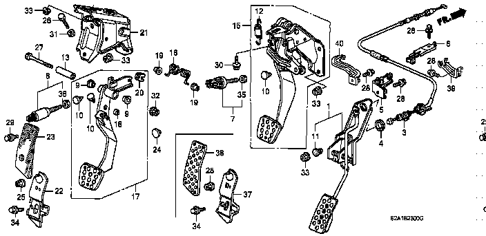 Honda S2000 AP1 WIRE, THROTTLE (17910-S2A-003)