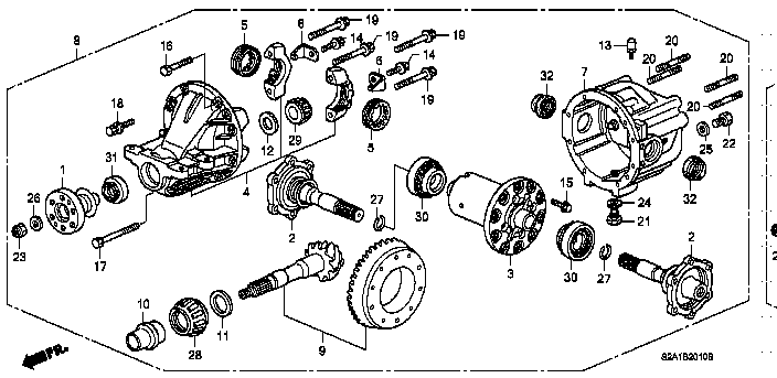 Honda S2000 AP1 BOLT WASHER (90005-PCZ-003)