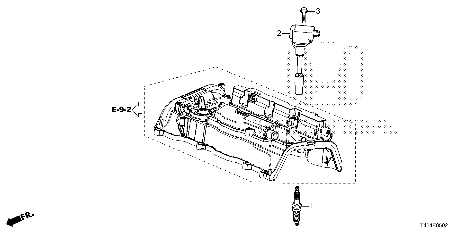 Honda Civic FL5 SPARK PLUG (ILZKAR8J8SY) (NGK) (12290-5PA-A01)