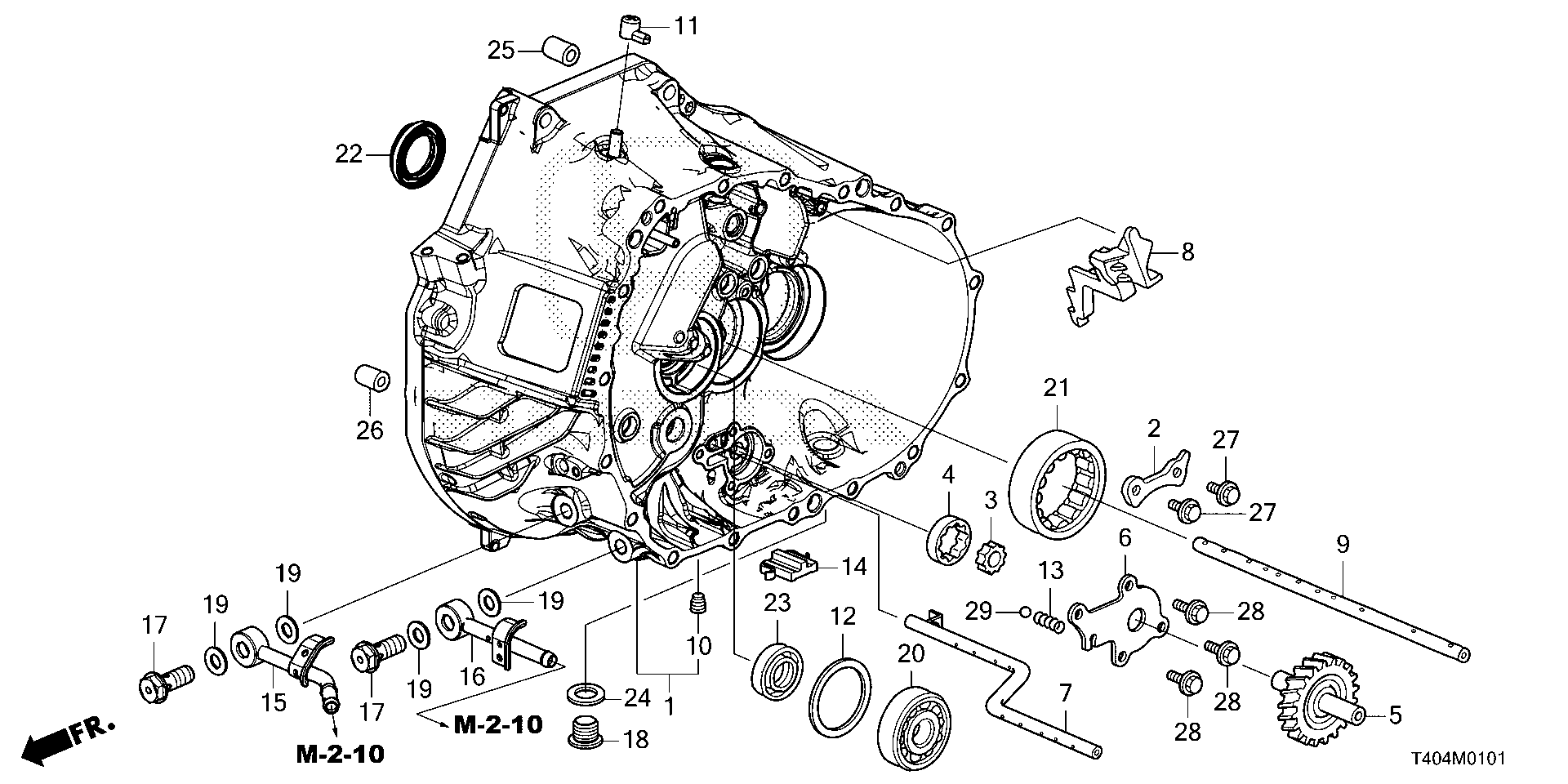 Honda Civic FL5 BALL, STEEL (#10) (5/16) (96211-10000)