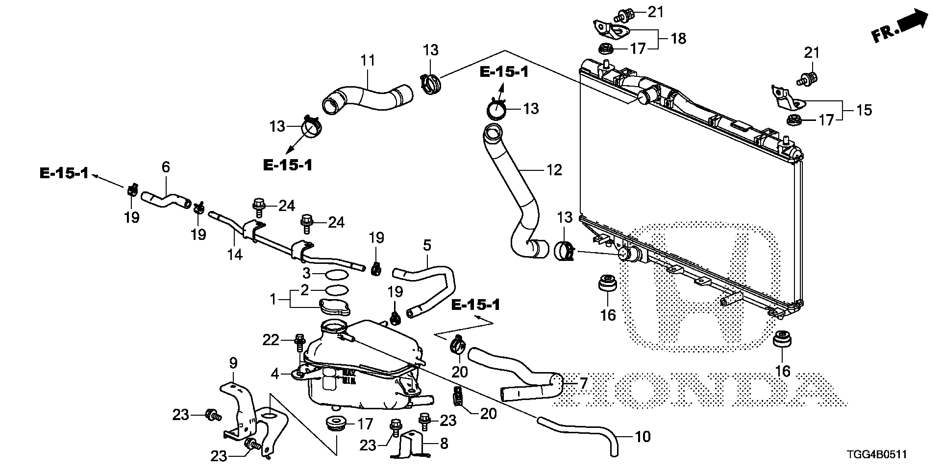 Honda Civic FK8 BOLT-WASHER (8X16) (93401-08016-05)
