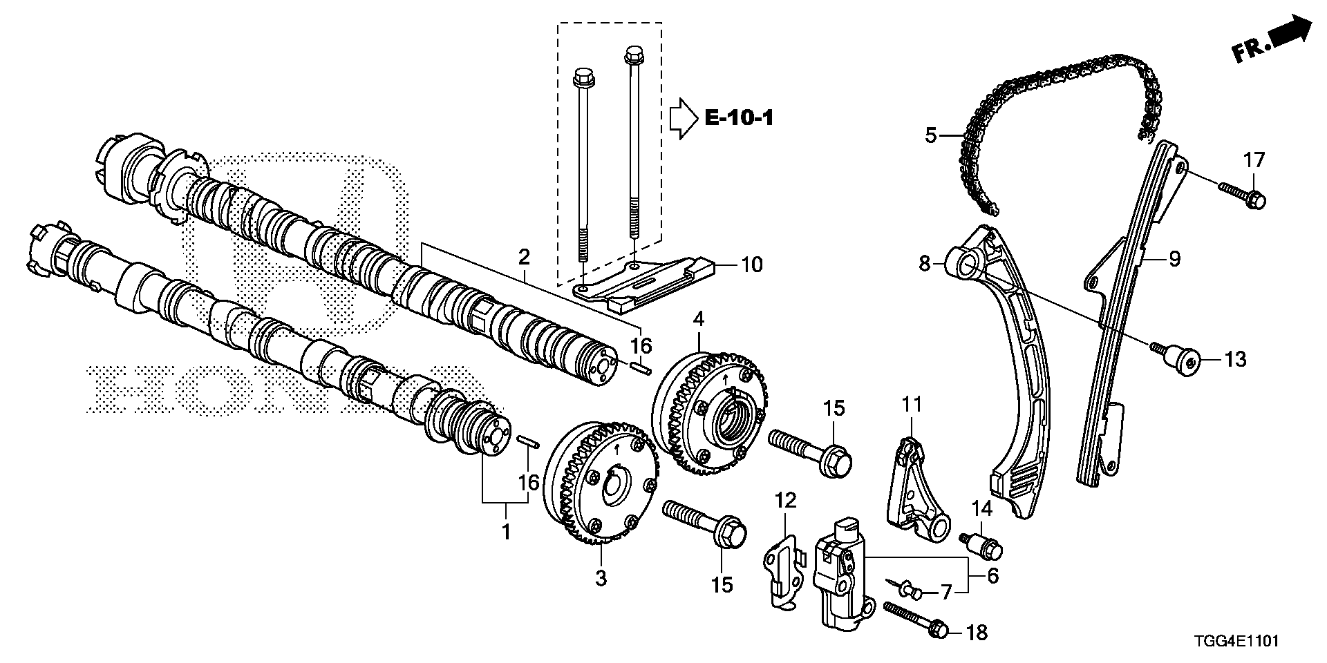 Honda Civic FK8 ACTUATOR ASSY (14320-RPY-G01)
