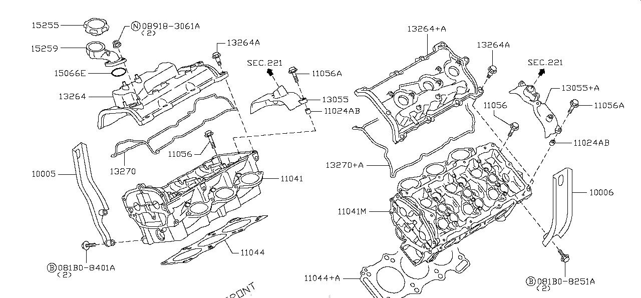 Nissan GTR R35 BOLT (01125-E6041)