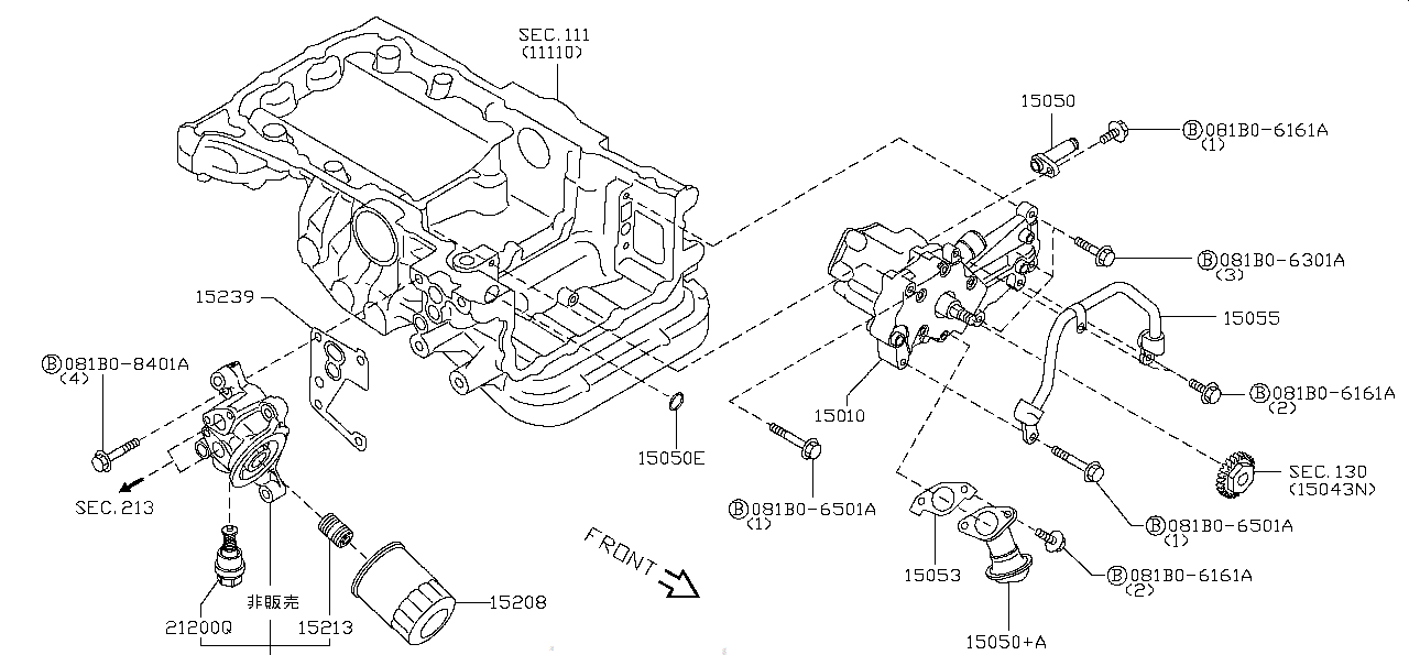 Nissan GTR R35 THERMOSTAT ASSEMBLY (21200-JF00A)