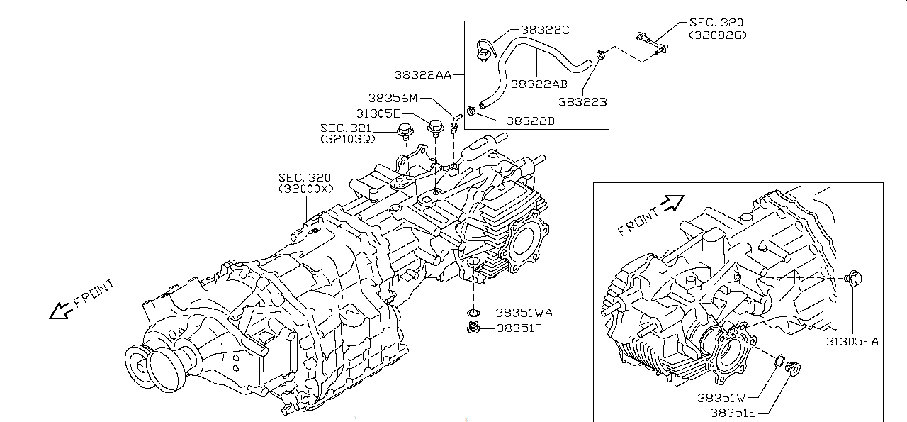 Nissan GTR R35 GASKET,DRAIN PLUG (11026-4N200)