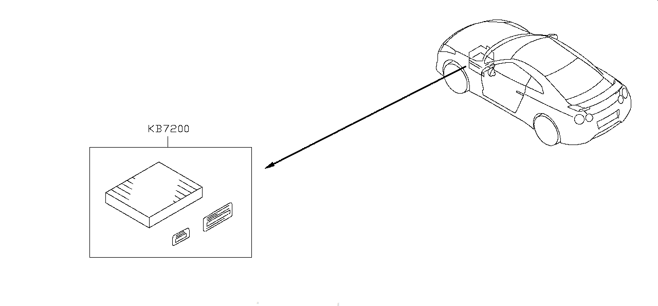 Nissan GTR R35 CLEANFILTER,KIT (AY685-NS001)