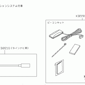 Nissan GTR R35 CONTROL ASSEMBLY,BEACON (B5902-89917)