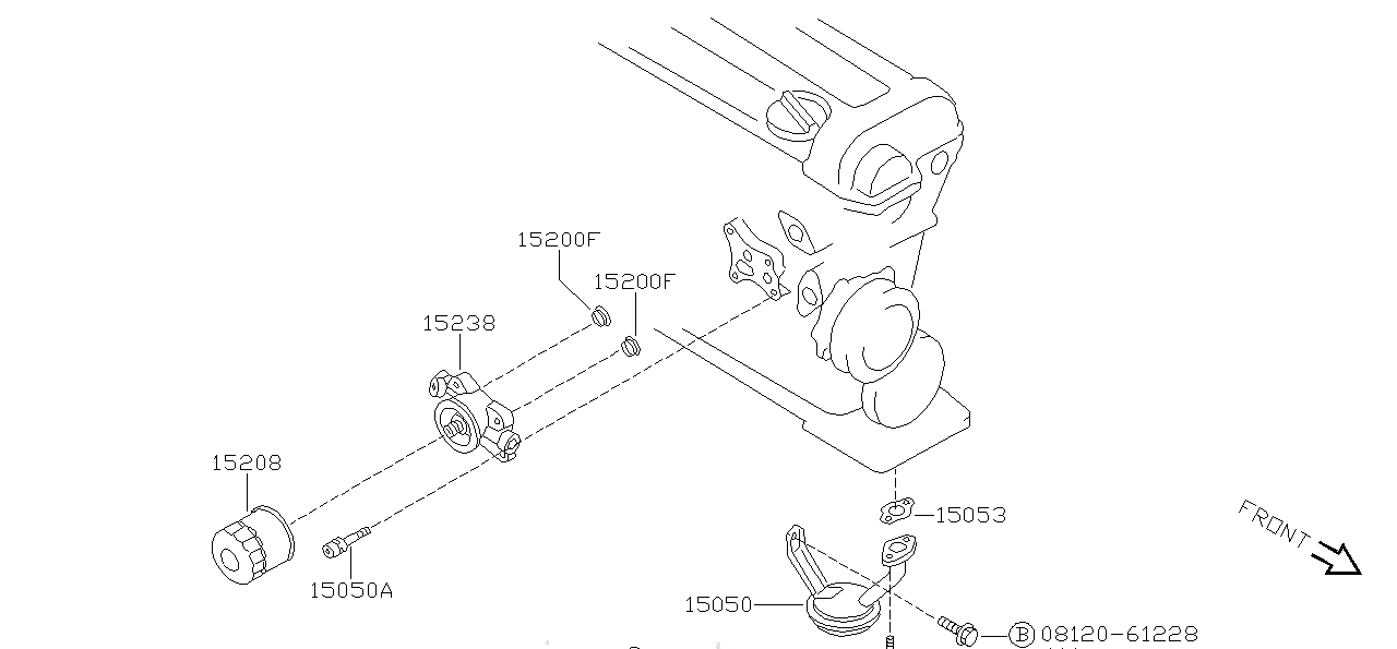 Nissan SILVIA S15 BOLT (16122-52F00)