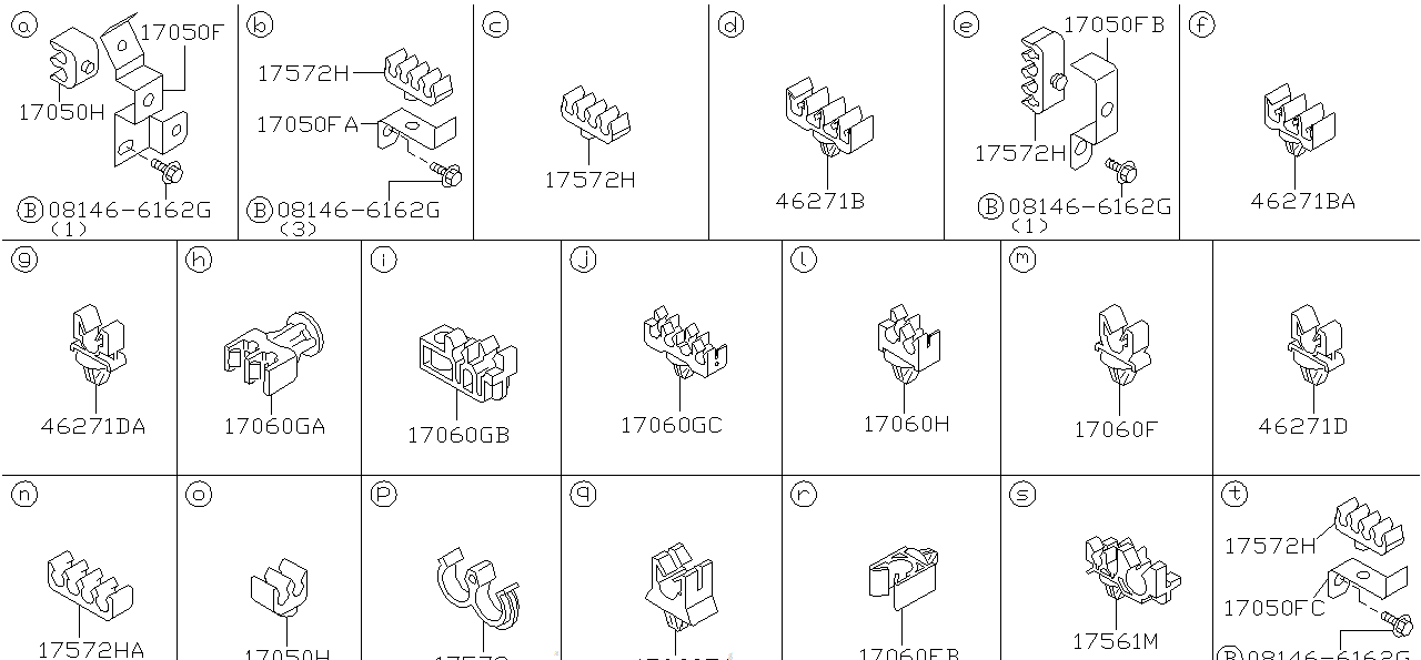 Nissan SILVIA S15 CLAMP,TUBE (17561-85F00)