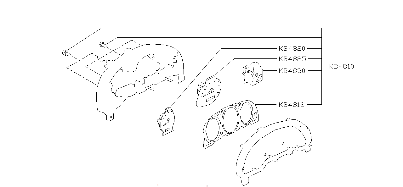 Nissan SILVIA S15 TACHOMETER ANALOG (B4825-85F00)