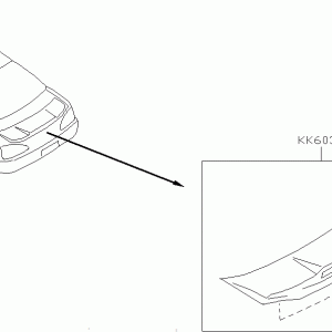 Nissan SILVIA S15 REAR SPOILER KIT (K6030-85F01)