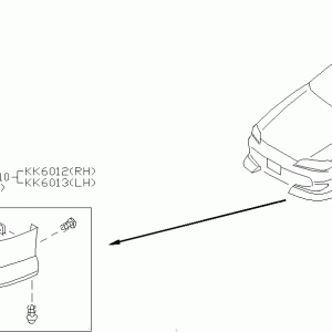 Nissan SILVIA S15 FRONT SPOILER (UX5A1-S1500)