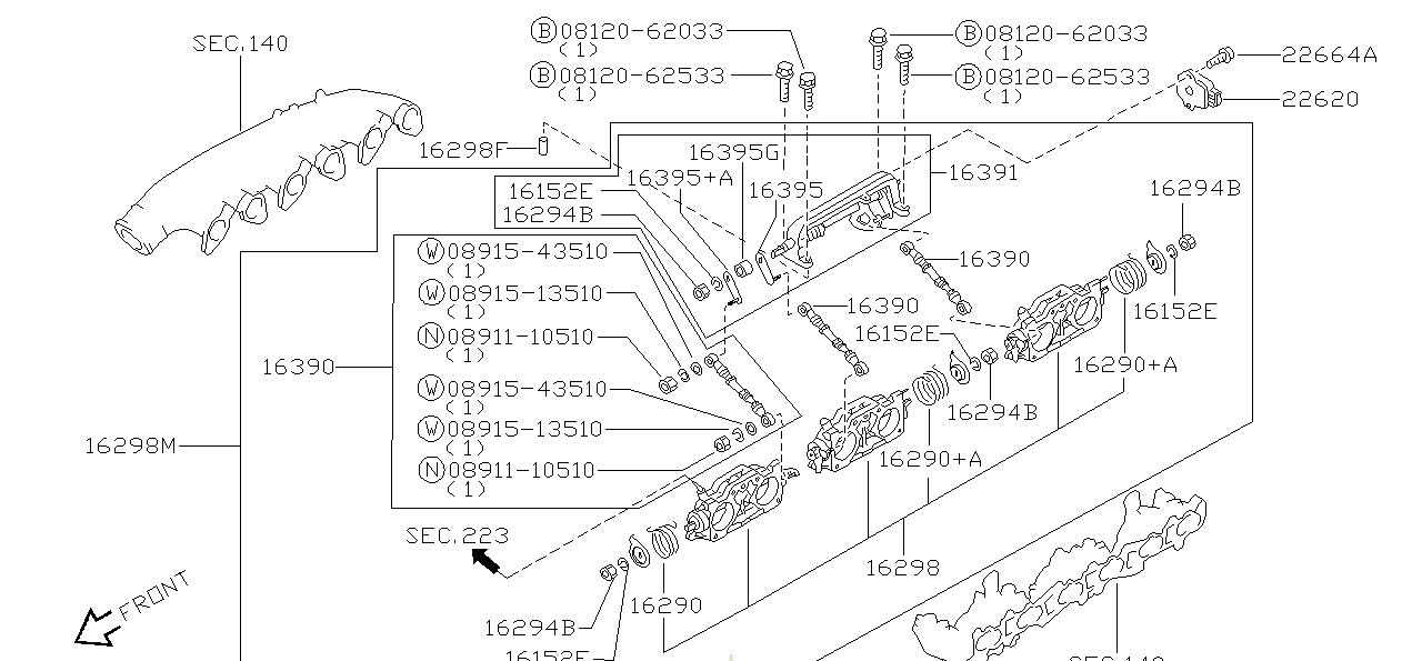 Nissan SKYLINE R34 SPRING,THROTTLE RETURN (16160-05U01)