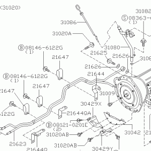 Nissan SKYLINE R34 TRANSMISSION CONTROL MODULE (31036-AA001)