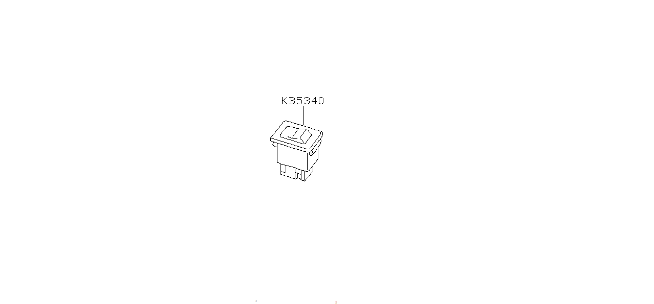 Nissan SKYLINE R34 EXHAUST SWITCH (B5340-AA500)